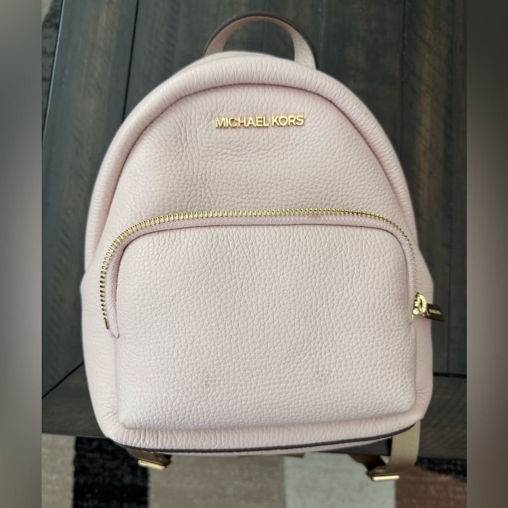 Michael Kors Blush Pink Mini Backpack